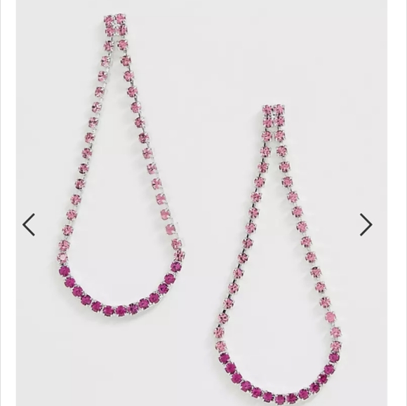 Krystal London Swarovski Chrystal Bell Chandelier Earrings - Picture 1 of 4